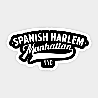 Spanish Harlem: Evoke the Essence of Manhattan's Vibrant Barrio Sticker